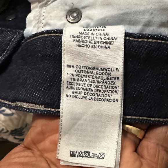 True Religion Dean Modern Tapered Men's Blue Denim Shorts Size 38. - Picture 12 of 14